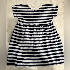 Old Navy Girl’s Navy Striped T-Short Dress